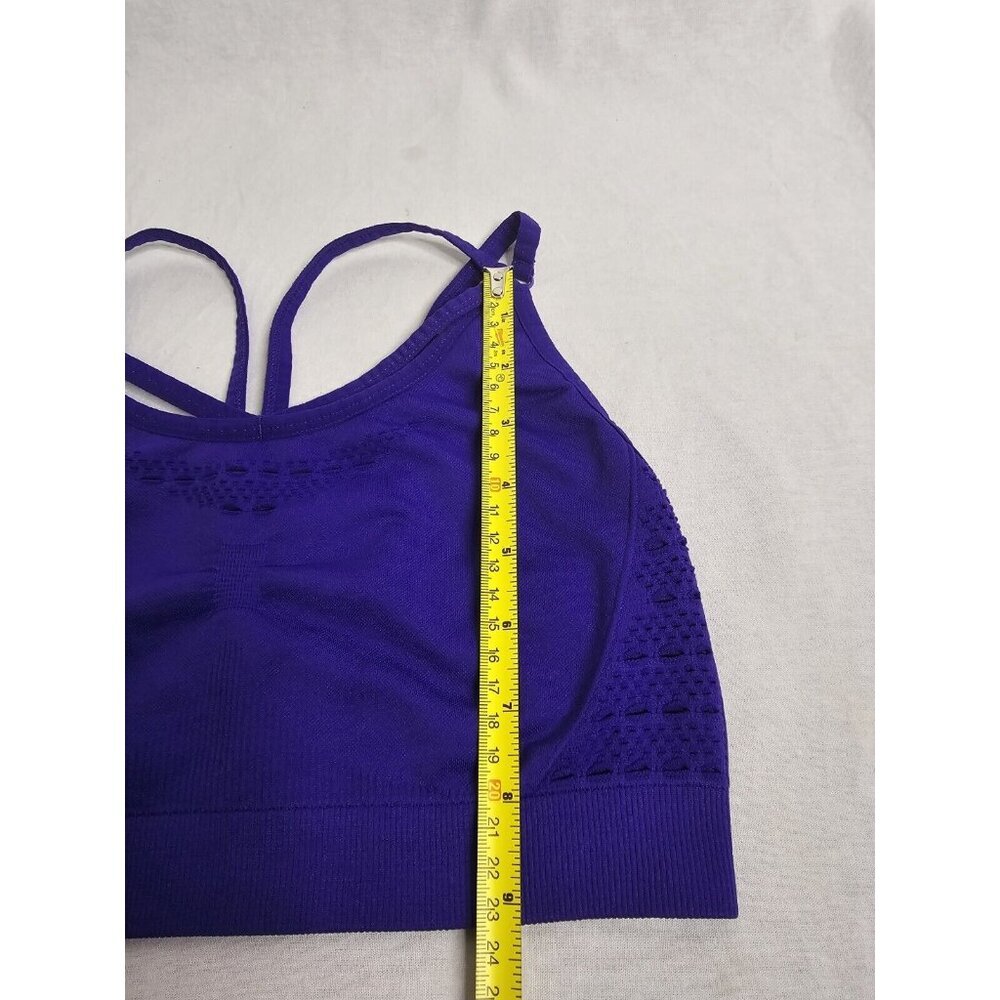 GYMSHARK Energy indigo seamless sports bra- SIZE SMALL - Read Description - Picture 12 of 13